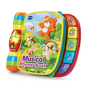 $13.79: VTech Musical Rhymes Book, Red