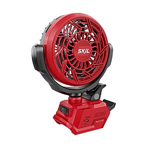 SKIL 12V/20V Brushless 4 in. Clamp Fan, Tool Only- lowest price ever $12.99