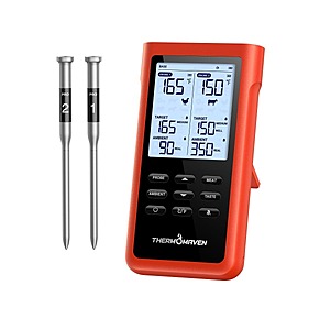 ThermoMaven X2 Wireless Meat Thermometer w/ 2 Probes $39.99 + Free Shipping