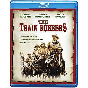 The Train Robbers (Blu-ray) $7.77 + Free Shipping w/ Prime or on $35+