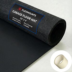 4'11" x 3' Waterproof Garage Floor Oil Spill Mat $12.99 + Free Shipping w/ Prime or on $35+