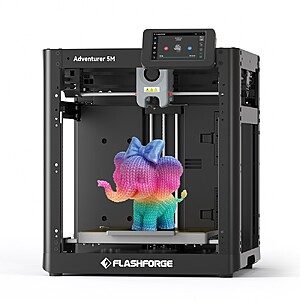 FLASHFORGE Adventurer 5M/5M Pro 3D Printer 600mm/s High-Speed FDM 3D Printer $199