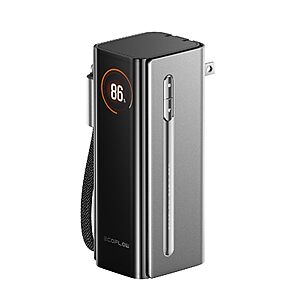EF ECOFLOW RAPID Pro 10,000mAh 67W Power Bank $42.29
