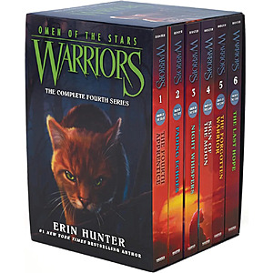 Warriors: Omen of the Stars Box Set: Volumes 1 to 6 $26.25