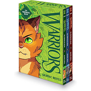 The Warriors Graphic Novel Box Set: The Prophecies Begin: The Complete First Arc, Books #1-#3 $25.53