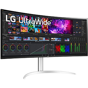 LG UltraWide 39.7" 5K2K 21:9 Curved FreeSync HDR IPS Monitor $1299.99