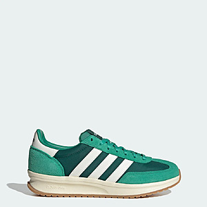 adidas Men's Run 70s 2.0 Shoes (Collegiate Green / Core White / Semi Court Green) $28