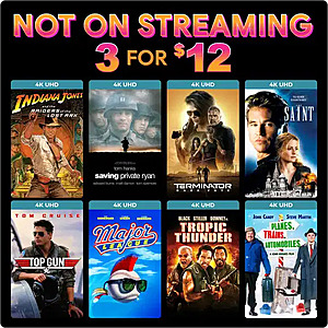 Fanflix: 3 Paramount Digital Movies $12