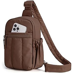 $9.99* | 4.5L BAGSMART Quilted Puffer Crossbody Sling Bag at Amazon