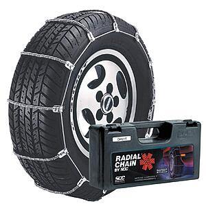 SCC SC1026 Radial Chain Cable Traction Tire Chain, Silver, Set of 2 $7.06