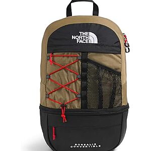 $66.50* | The North Face Borealis Convertible Pack, Cedar/Lava Red, One Size at Amazon