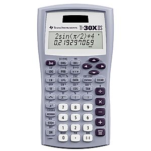 Texas Instruments TI-30XIIS Scientific Calculator (Lavender) $13.49 + Free Shipping w/ Prime or on orders over $35