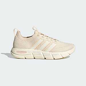 $27: adidas Women CLOUDFOAM FLEX SLOUNGE SHOES(Wonder White / Off White / Bliss Orange) at adidas