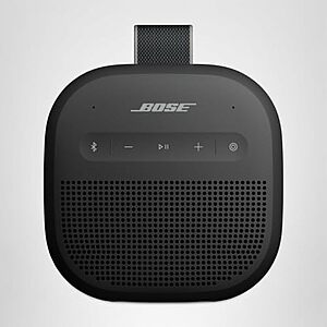 $82.99 | Bose SoundLink Micro Portable Bluetooth Speaker (2nd Gen, Black) at Amazon