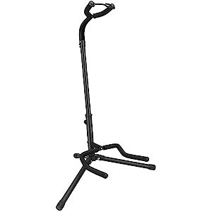 $10.44* | Amazon Basics Height Adjustable Foldable Guitar Stand at Amazon