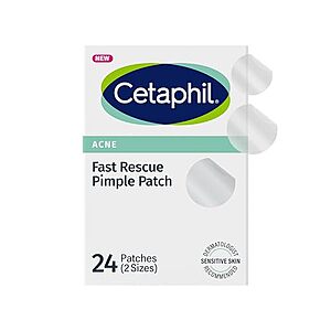 [SnS, AC] $3.69* | 24-Ct Cetaphil Fast Rescue Acne Pimple Patches at Amazon