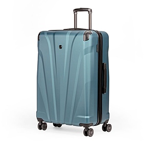 26" SwissGear Cascade Hardside Large Checked Spinner Suitcase (Teal) $101.99 + Free Shipping