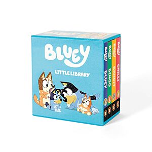 4-Book Bluey Little Library Box Set $6.86 + Free Shipping w/ Prime or on $35+