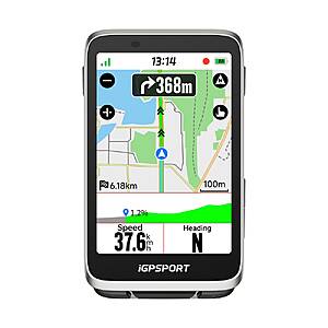 iGPSPORT BiNavi 3.5in Touchscreen GPS Bike Navigation System 32GB 35 hr Battery Life $153 + Free S/H