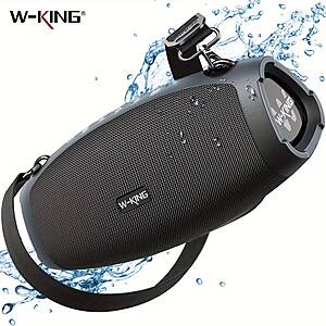 W-King X10 Bluetooth Speaker 120W Max Portable Loud Speakers IPX6 Waterproof $71.60 + Free Shipping
