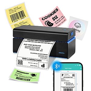 Amazon – ORGSTA T001-Plus Bluetooth Thermal Shipping Label Printer - $34.99 w/ Code
