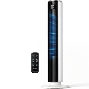 Levoit Tower Fan for Bedroom, 28ft/s Fans that Blow Cold Air, 28dB Quiet $54.92