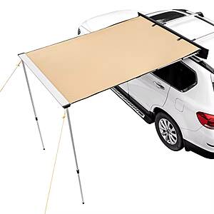SucceBuy Vehicle Awning Retractable Car Side Awning With Waterproof Storage Bag $73.9 + Free Shipping