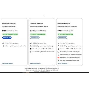 Google Fi: BYOD 75% Off For 12 Months [Ends 9/29] Various Plans