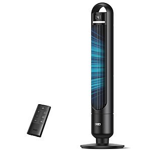 DREO Tower Fan for Bedroom, 26ft/s Velocity, 90Β° Oscillating, 8H Timer $54.97