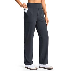 Soothfeel Women's High Rise Straight Leg Yoga Dress Pants (various) $16.79 + Free Shipping w/ Prime or on $35+