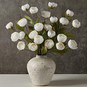 Prime: InnoGear 6 Pcs 27.36" Faux Peonies Artificial Flowers for Vase $13.49 + Free Shipping