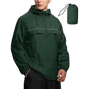Amazon – SWISSWELL Men's Waterproof Rain Jacket - $14.99 w/ Code