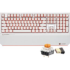 Hexgears X5 Wireless Mechanical Keyboard w/ Kailh Box 3.0 Switch & Wrist Rest (Various) $29.99 + Free Shipping w/ Prime or on $35+