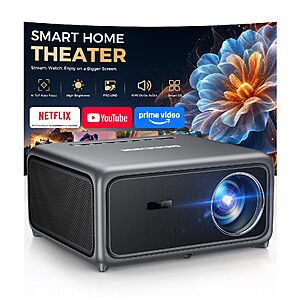Amazon – GOODEE 4K Smart Projector w/ Auto Focus - $149.99 w/ Code + Coupon