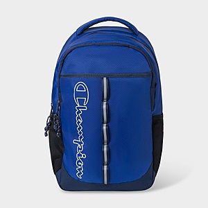 Champion Center Backpack - White Or Blue $12.24