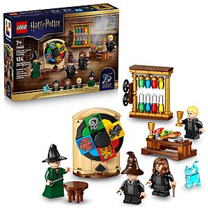 124-Piece LEGO Harry Potter Hogwarts Castle: Sorting Hat Ceremony 76460 $11.89 + Free Shipping w/ Prime or on $35+