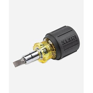 $8.98* | Klein Tools 6-in-1 Multi-Bit Screwdriver Stubby Nut Driver at Amazon