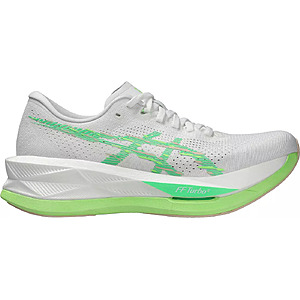 ASICS Women's SONICBLAST Running Shoes (White/Vital Green) $64.97 + Free Shipping