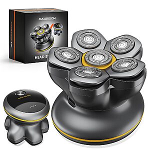 Amazon - MAXGROOM Mini Head Shaver for Bald Men, Octo-Flex Design - $19.83