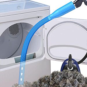 PetOde Dryer Vent Cleaner Kit w/ Vacuum Hose Attachment (Blue) $6.49 + Free Shipping w/ Prime or on $35+