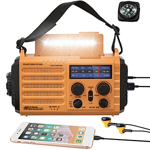 Amazon - Mesqool NOAA Weather Alert Emergency Radio - $18.46-$23.99 w/ Code