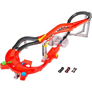 Hot Wheels Formula 1 Downhill Circuit Race Track Set w/ 3x Die-Cast Cars $54.67 + Free Shipping