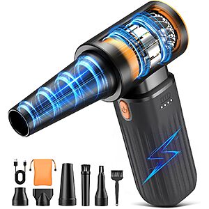 VASSON 260000RPM Cordless Electric Air Duster w/ 3-Speed Adjustable Brushless Motor $16.99 + Free Shipping w/ Prime or on $35+