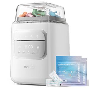 Papablic P8 Bottle Washer & Sterilizer & Dryer with 8 Bottles Capacity $229.99