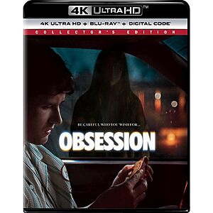 Obsession (2026) - Collector's Edition 4K Ultra HD + Blu-ray + Digital $24.59 Amazon.com