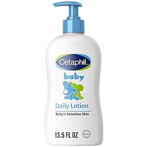 [SnS, AC] $5.59 | 13.5-Oz Cetaphil Baby Daily Lotion Organic Calendula Sensitive Skin at Amazon
