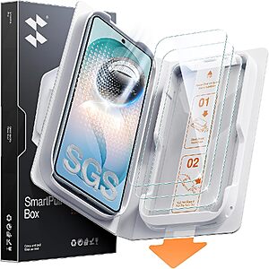 3-Pack SmartDevil Tempered Glass Screen Protector for Samsung Galaxy S25 (Various) from $4.59 + Free Shipping w/ Prime or on $35+