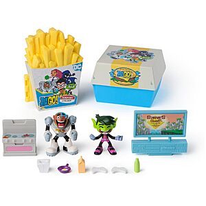 [Prime] Spin Master DC Comics Teen Titans Go! Kitchen Chaos Playset w/ Beast Boy & Cyborg Figures $4.99 + Free Shipping