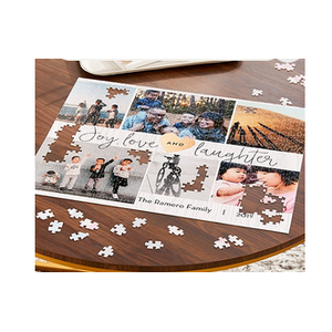 20" x 30" Custom Photo Puzzle - $12.49 + free shipping