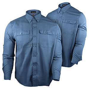 Dri Duck Men's Crossroad Long-Sleeve Shirt (Various Colors Sm to 4XL) $17 + Free Shipping